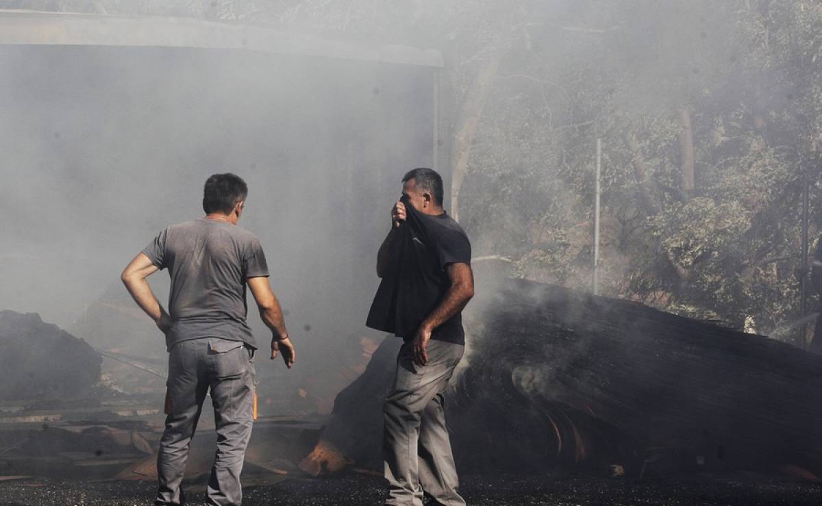 Πυρκαγιά στην περιοχή Λουτρακίου- Δεν κινδυνεύουν κατοικίες