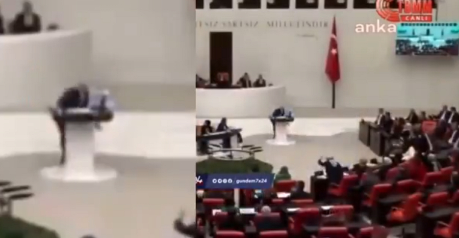Τουρκία: Βουλευτής έπαθε ανακοπή την ώρα που μιλούσε στην Εθνοσυνέλευση (βίντεο)