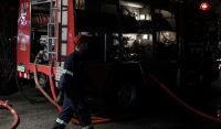 Φωτιά σε ισόγειο κατάστημα στη Θεσσαλονίκη - Εκκενώθηκε η πολυκατοικία