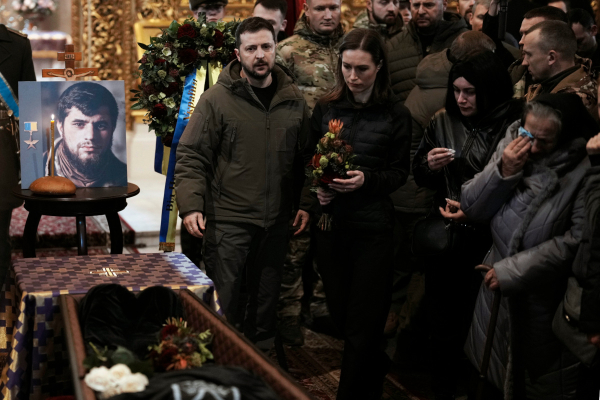 Ουκρανία: Ο Ζελένσκι τίμησε τον ήρωα «Ντα Βίντσι» που σκοτώθηκε στην Μπαχμούτ