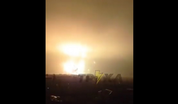 Πόλεμος στην Ουκρανία: Τεράστια έκρηξη στο Χάρκοβο σχημάτισε «μανιτάρι» (Βίντεο)