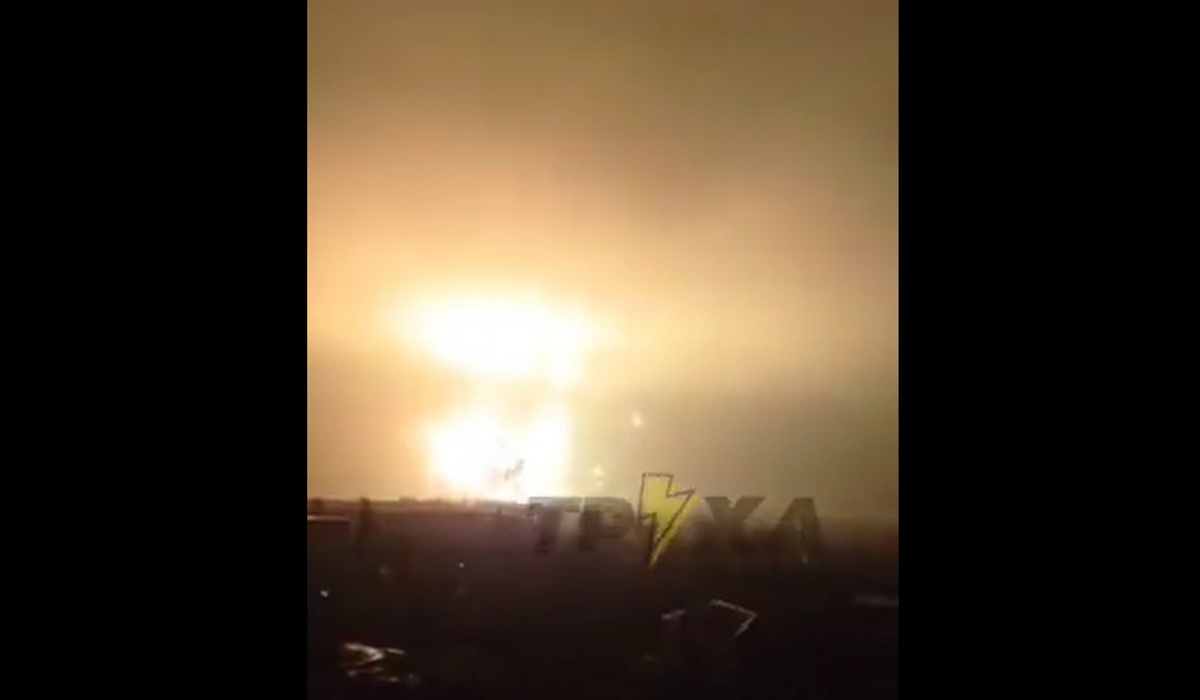 Πόλεμος στην Ουκρανία: Τεράστια έκρηξη στο Χάρκοβο σχημάτισε «μανιτάρι» (Βίντεο)