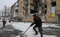 Ουκρανία: Η θέρμανση έχει αποκατασταθεί στο Κίεβο όπου επικρατούν πολύ χαμηλές θερμοκρασίες