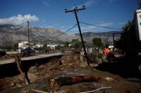 «Γηρυόνης»: Νέα πλημμυρικά φαινόμενα σε Ολυμπιάδα και Ιερισσό