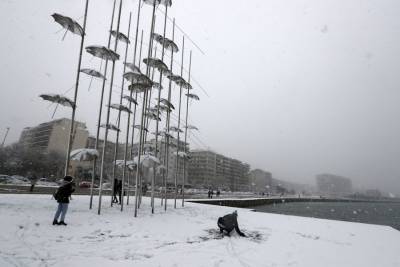 ΟΑΣΘ: Τα χιόνια μέσα στη Θεσσαλονίκη εξαφάνισαν τα λεωφορεία