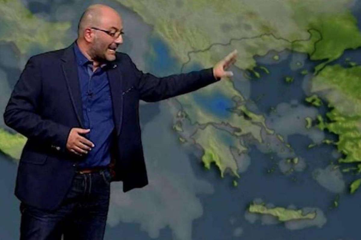 Σάκης Αρναούτογλου: Η πρόβλεψη για καιρό με κατεβασιές ψυχρού αέρα στην Ελλάδα
