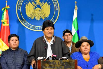 Έβο Μοράλες: «Εξακολουθώ να είμαι ο πρόεδρος της Βολιβίας»