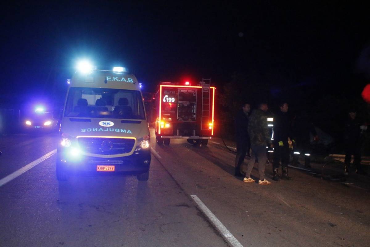 Τροχαίο δυστύχημα στη Πτολεμαΐδα: Ένας νεκρός και μία σοβαρά τραυματίας