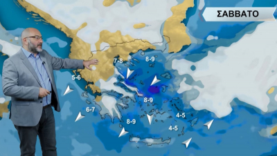 Σάκης Αρναούτογλου: Έρχονται πυκνές χιονοπτώσεις και στην Αττική, οι περιοχές