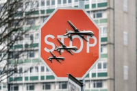 Banksy: Συνέλαβαν ύποπτο μετά τον σάλο της κλοπής του «STOP»