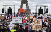 Γαλλία: Επεισόδια σε διαδηλώσεις κατά του υποχρεωτικού εμβολιασμού