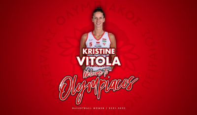 Ολυμπιακός – Μπάσκετ Γυναικών: Ανακοίνωσε την Κριστίν Βίτολα