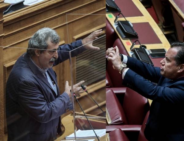 Σφοδρή σύγκρουση Πολάκη - Γεωργιάδη στη Βουλή