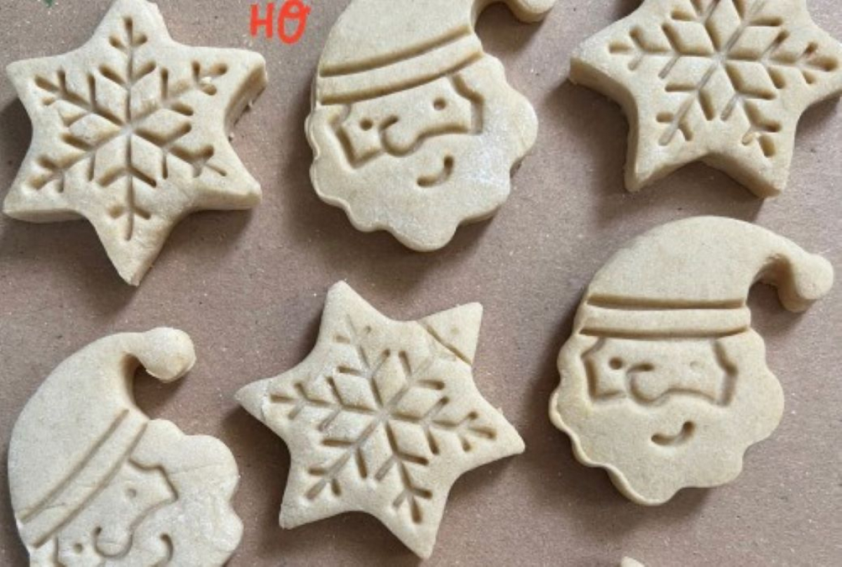 Τέλεια χριστουγεννιάτικα μπισκότα για παιδιά σε λίγα λεπτά