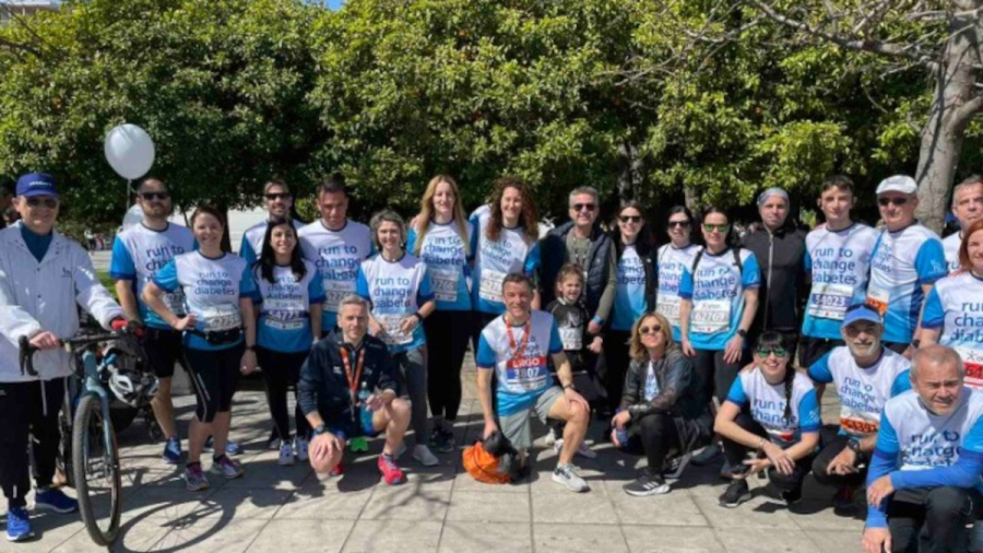 Novo Nordisk Hellas: Η ομάδα «Τρέχουμε για να αλλάξουμε το Διαβήτη/Run to Change Diabetes» στον Μαραθώνιο Θεσσαλονίκης