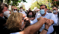 Τσίπρας στην Εύβοια για έκρηξη ακρίβειας και πανδημίας μετά την κομματική «απόβαση»