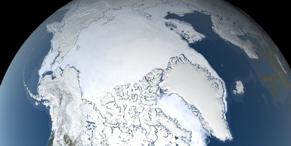NASA - Αρκτική: Στην 10η χαμηλότερη θέση η έκταση του πάγου το 2022 (Bίντεο)