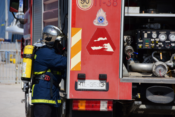Θεσσαλονίκη: Τουριστικό λεωφορείο έπιασε φωτιά εν κινήσει - Σώοι οι επιβάτες