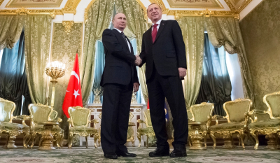 Το Κρεμλίνο παραδέχτηκε μια κατ’ ιδίαν συνάντηση μεταξύ Πούτιν και Ερντογάν «στο μέλλον»