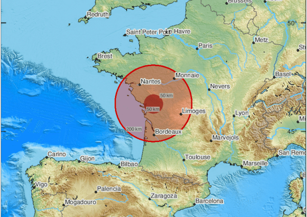 Ισχυρός σεισμός τώρα στην δυτική Γαλλία