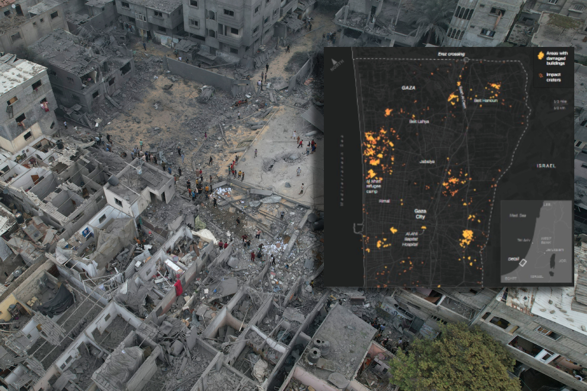 Ισοπεδωμένη η βόρεια Γάζα: Χάρτες και γραφήματα με την επιδρομή του Ισραήλ – Ανάλυση CNN