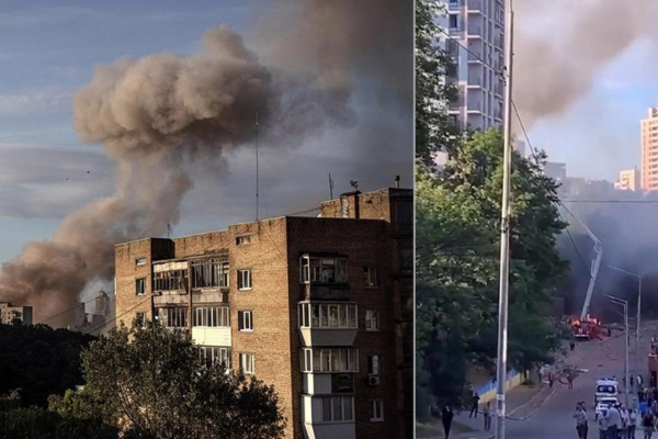 Πυραυλική επίθεση στο Κίεβο: Χτυπήθηκε κτίριο πλησίον της οικίας της Ελληνίδας πρόξενου