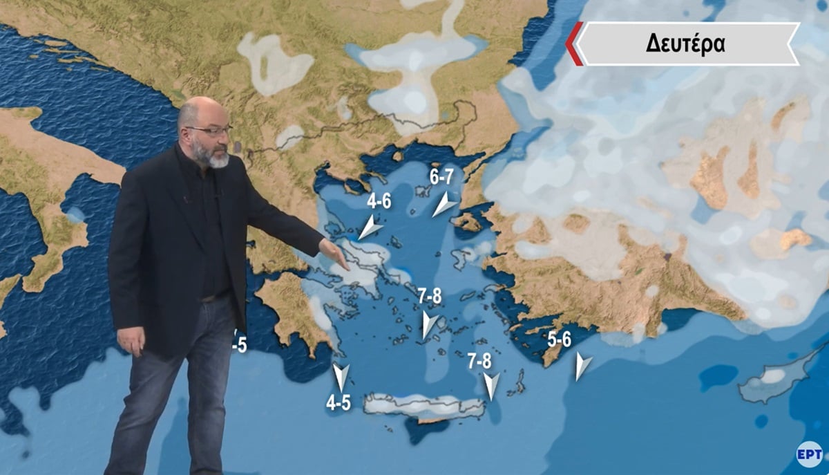 Σάκης Αρναούτογλου: Ερχονται χιόνια στα βόρεια της Αττικής την Κυριακή και τη Δευτέρα
