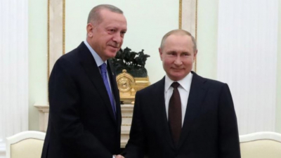 Συνομιλία Πούτιν με Ερντογάν ενόψει των διαπραγματεύσεων που αρχίζουν τη Δευτέρα στη Κωνσταντινούπολη