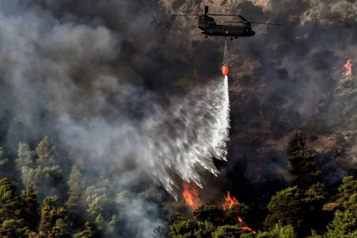 Σε εξέλιξη τα πύρινα μέτωπα στην Ηλεία - 54 φωτιές σε 24 ώρες