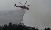 Φωτιά στην Αρκαδία: Μάχη με τις φλόγες για δεύτερη ημέρα - Στον αέρα δύο ελικόπτερα