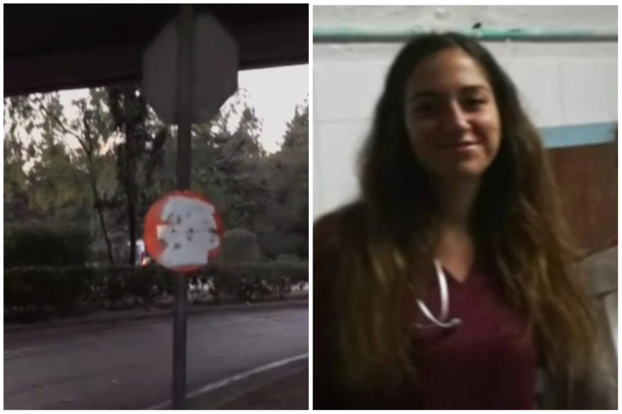 Παγώνη για νεκρή 28χρονη γιατρό: Η μοναδική πινακίδα στο δρόμο είναι μουτζουρωμένη