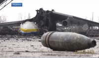 Η Ρωσία διέλυσε τον «Βασιλιά των Ουρανών»: Βίντεο από βομβαρδισμένο Antonov An-225 Mriya
