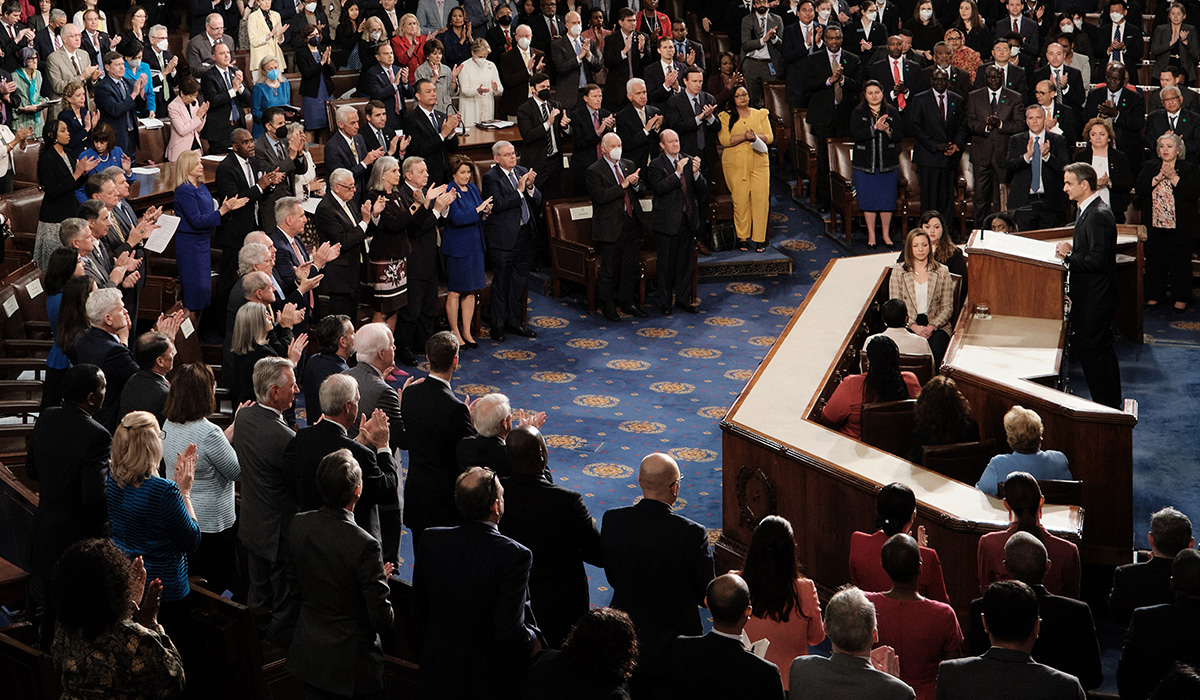 Η λίστα με τους 119 ξένους ηγέτες που μίλησαν στο αμερικανικό Κογκρέσο