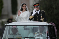 Ιορδανία: Σκηνικό «Χίλιες και μια νύχτες» στον βασιλικό γάμο της χρονιάς (Εικόνες)