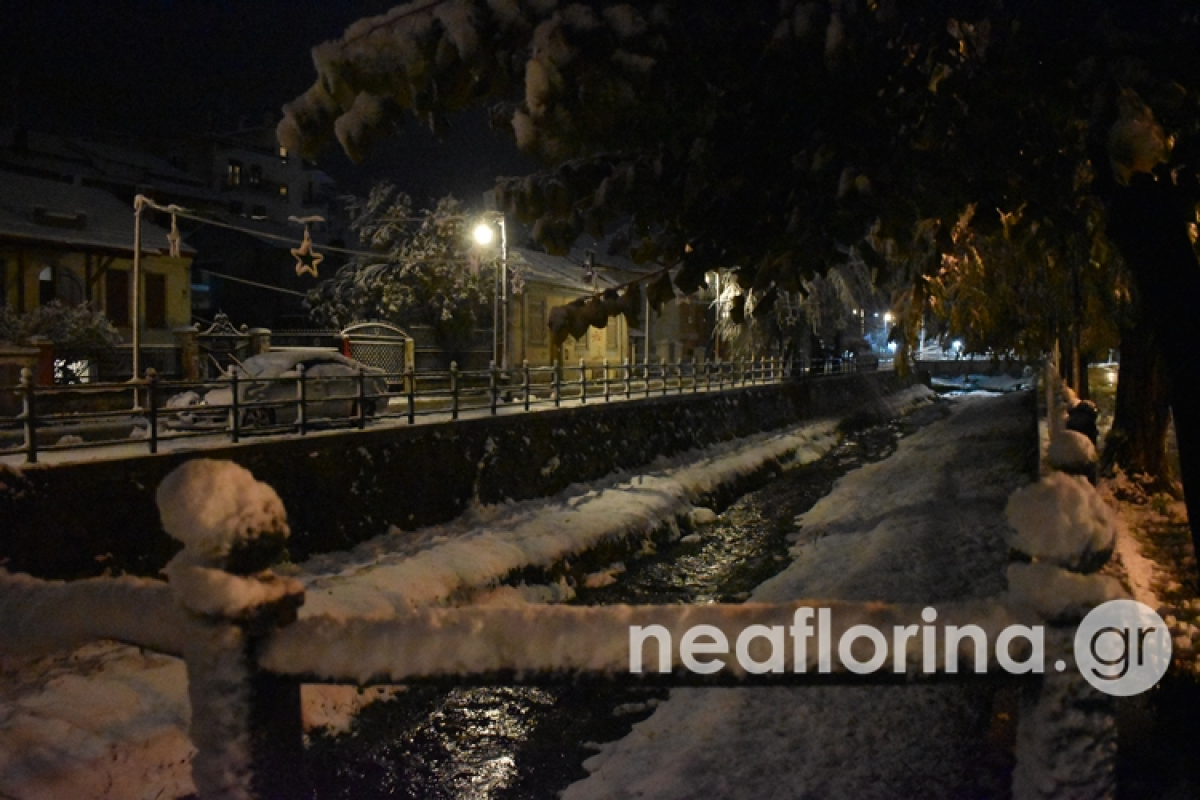 Κακοκαιρία Bettina: Δείτε φωτογραφίες και βίντεο με τη Βόρεια Ελλάδα «ντυμένη» στα λευκά