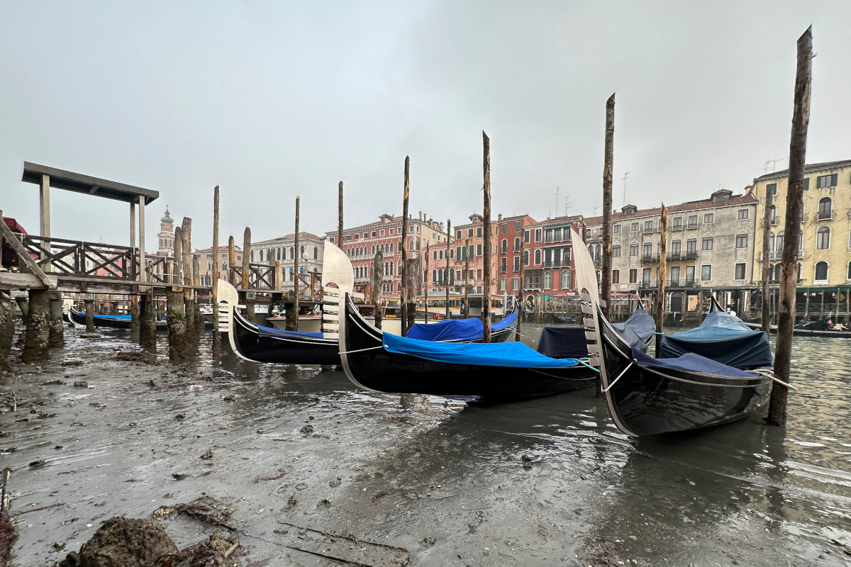 Βενετία όπως... Κέρας της Αφρικής: Τρομακτικές εικόνες από τα άδεια κανάλια
