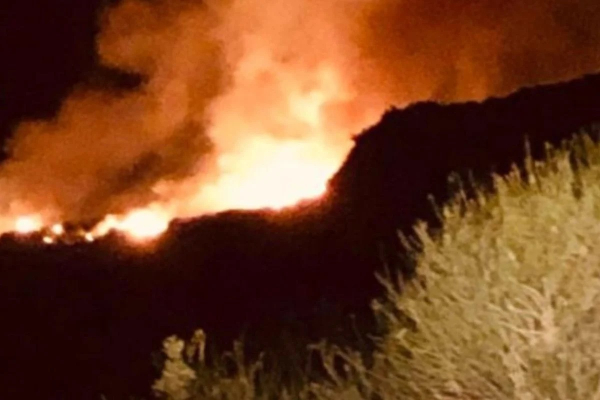 Φωτιά στη Ροδόπη: Καίει δασική έκταση στη Δημοτική Ενότητα Κέχρου