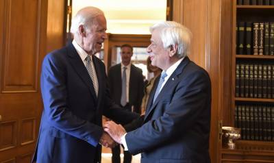 Μπάιντεν – Παυλόπουλος: Η επίσκεψη του προέδρου των ΗΠΑ στο προεδρικό