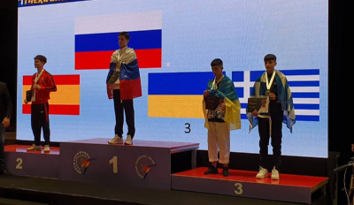 «Χάλκινος» πρωταθλητής Ευρώπης στους έφηβους ο Αλέξανδρος Μπαρκόφ