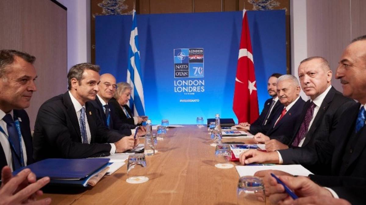 Ολοκληρώθηκε η συνάντηση Μητσοτάκη - Ερντογάν - Παγωμένα χαμόγελα