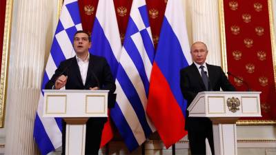Τσίπρας σε Πούτιν: Η Ελλάδα γέφυρα ΕΕ - Ρωσίας - Ενδιαφέρον για projects σε Ενέργεια και Τουρισμό
