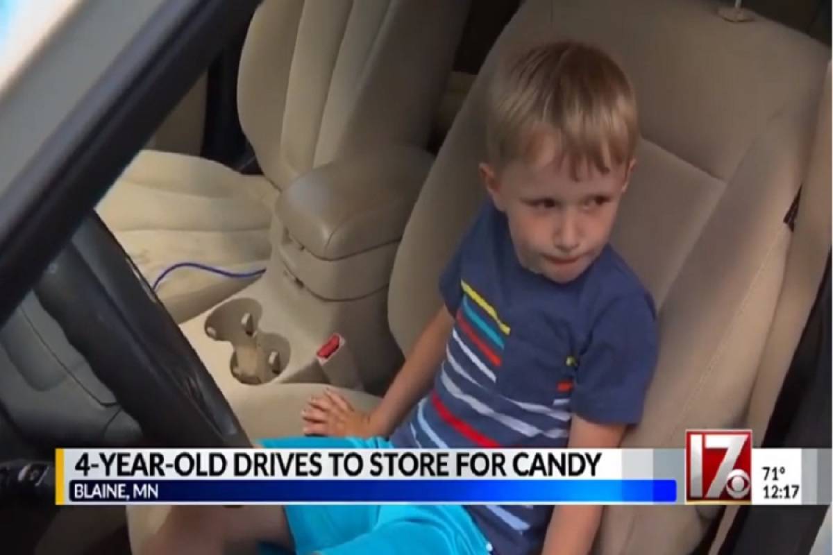 Τετράχρονος πήρε κρυφά το αυτοκίνητο του παππού του και πήγε να πάρει σοκολάτες