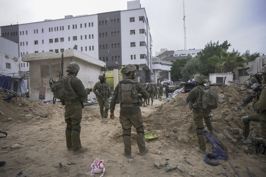 Γάζα: Ο ισραηλινός στρατός λέει ότι το νοσοκομείο αλ Σίφα συνδέεται με δίκτυο τούνελ της Χαμάς