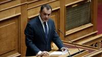 Νίκος Παναγιωτόπουλος: Το υπουργείο Εθνικής Άμυνας υπερασπίζεται και την εσωτερική ασφάλεια