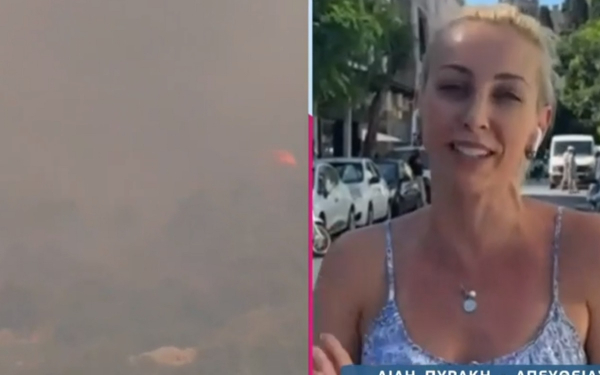 Λιλή Πυράκη - Ρόδος: Οι κάτοικοι έφτιαξαν τείχος στη φωτιά, φοβερές εικόνες