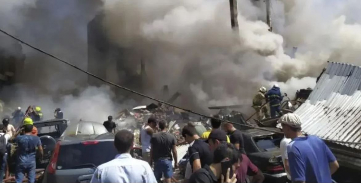Αρμενία: Πέντε νεκροί και δεκάδες τραυματίες εξαιτίας έκρηξης σε εμπορικό τομέα της πρωτεύουσας