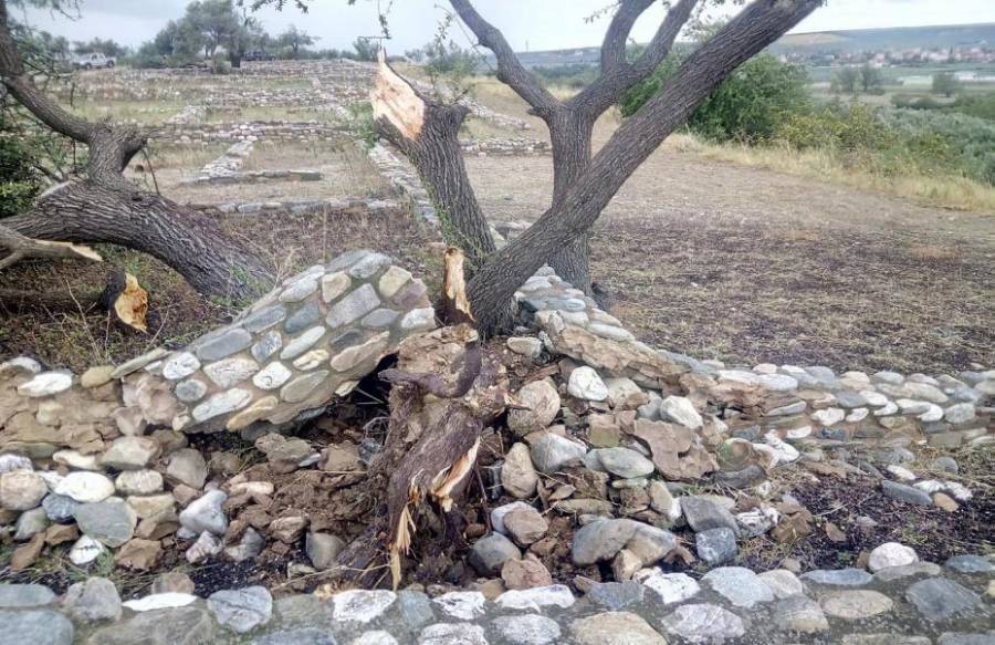 ΥΠΠΟΑ: Αποκαταστάθηκαν οι ζημιές σε αρχαιολογικούς χώρους και μνημεία στη Χαλκιδική