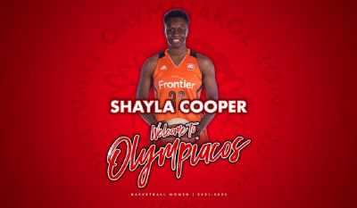 Ολυμπιακός - Μπάσκετ Γυναικών: Απέκτησε την Σάιλα Κούπερ