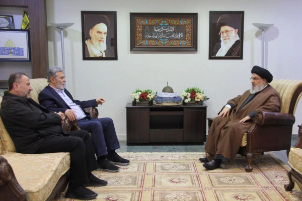 Οι ηγέτες Χεζμπολάχ, Ισλαμικής Τζιχάντ και Χαμάς συναντήθηκαν για την «πραγματική νίκη» στη Γάζα