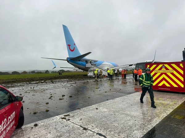 Τρόμος με αεροπλάνο από την Κέρκυρα κατά την προσγείωση στο αεροδρόμιο του Λιντς (Φωτογραφίες)